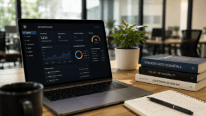 Cybersecurity protecting digital networks, cloud systems, and business data from cyber threats.