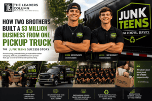 Junk Teens Success Story – How Two Brothers Built a $3 Million Business from One Pickup Truck