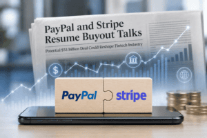 PayPal and Stripe resume buyout talks over a potential $53 billion acquisition