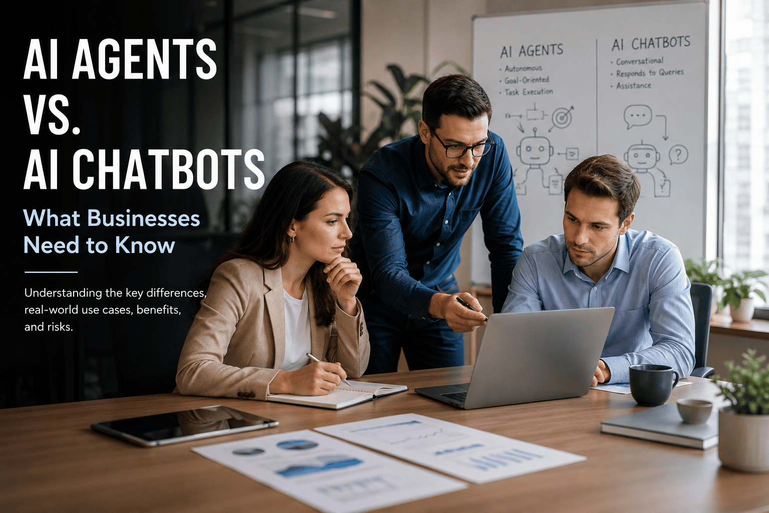AI Agents vs AI Chatbots: What Businesses Need to Know