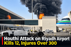 Houthi attack on Riyadh Airport after drone and missile strike at King Khalid International Airport