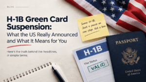 H-1B Green Card Suspension: What the US Really Announced and What It Means for You
