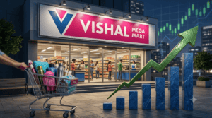 Vishal Mega Mart shares rise nearly 10 percent after Gunender Kapur is reappointed as Founder, Managing Director and CEO.