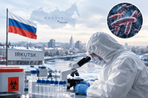 Possible pneumonic plague case under investigation at a research laboratory in Russia